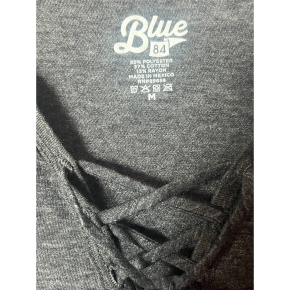 Blue 84 Texas Tech "Lydia" lace up crew/Medium/Black - Picture 4 of 5